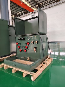 JZP Additive Polarity Loop Feed 7200V 120/240V 100 kVA Single Phase Pad Mounted Transformer9