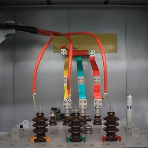 630-kVA-Umspannwerk-Transformator, 13,2 kV/0,4 kV-Kombinations-Kompakt-Umspannwerk für den Außenbereich8