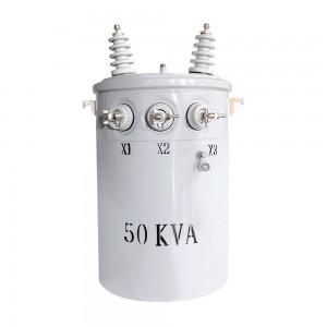 IEC 60076 Standard Conventional Type 25 kva 4160V hangtod 208/120V Single Phase Polemounted Transformer3