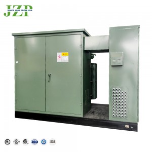 Patikimumas Sauga 500 kva 24940V iki 240/120V Trifazis trinkelėmis montuojamas galios paskirstymo transformatorius