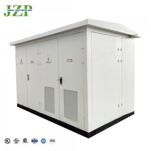 Кратко време за изпълнение 2000 kva 13800V до 480/277V Трифазен трансформатор Компактна подстанция със стъпка надолу