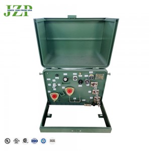 Ukusebenza okuphezulu kwe-Stainless Hardware 14400V ukuya kwi-240/120V 100 kva iSigaba esinye sePad eMounted Transformer