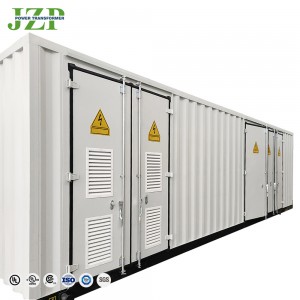 ታዳሽ ኃይል 3000 kva 34500v 400v መሣሪያ ኢንተለጀንት ሰብስቴሽን ትራንስፎርመር