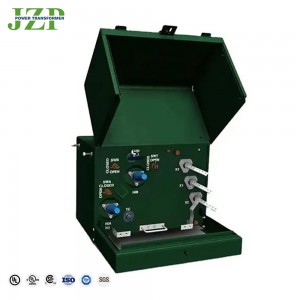 JZP modernaus dizaino naujos technologijos 12470V–416V 75 kva vienfazis trinkelėmis montuojamas transformatorius