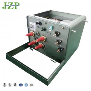 Zavod Təchizatı Birbaşa 13200V - 400/230V 50 kva 75 kva Bir Fazalı Yastıqlı Transformator