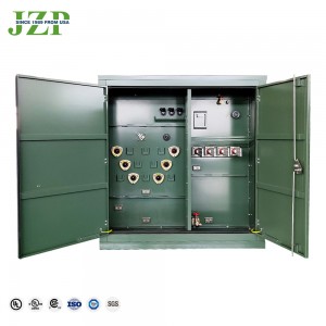 Kilang China membekalkan 500 Kva 4160V/2400V hingga 400/230V Tiga Fasa Pad Dipasang Transformer