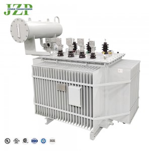 High Stability Distribution 800KVA 20kV/0.4kV စိတ်ကြိုက်သုံးအဆင့်ဆီ နှစ်မြှုပ်ပါဝါ ထရန်စဖော်မာ