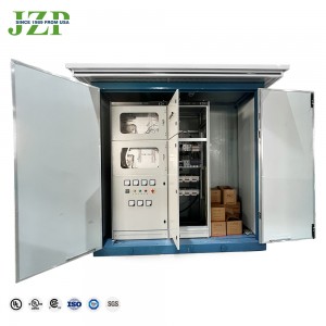 Pabrik Kotak Tipe 1000 kva 1250 kva 11000v 480v Gardu Induk Rumah Trafo Distribusi Daya