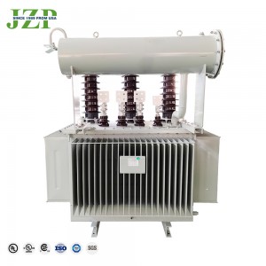 উচ্চ কার্যক্ষমতা সম্পন্ন FR-3 ভরা 125 kVA 160 kVA 13800V থেকে 480V স্টেপ ডাউন অয়েল ইমার্সড ট্রান্সফরমার1