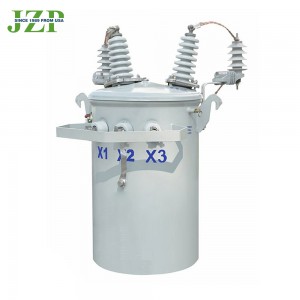 Kiʻekiʻe IEEE Kūlana 37.5KVA 50KVA Hoʻokahi Phase Pole Mounted Transformer me ka ISO Certification