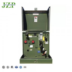 Harga Kilang 37.5 Kva 50kva 13200GRDY 240v 120V Pad Mounted Transformer Lembaran Keluli Silikon