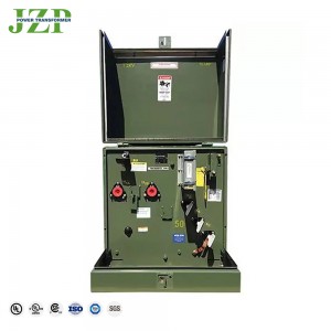 Jzp 167 Kva 250kva 60hz 4160v ба 480/277v радиалии радиалӣ дар пеши пеши якфазаӣ Трансформатори кӯҳӣ1