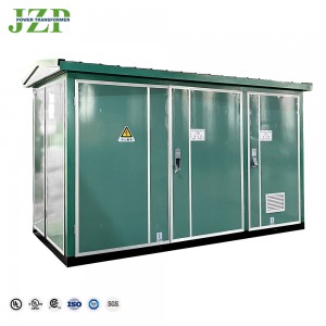 JZP Electrical Equipment Box-type 2000 kva 2500 kva 15000v 480v Step-Down Կոմպակտ ենթակայանի տրանսֆորմատոր