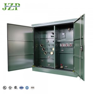 IEEE IEC standaard 500kva transformator 12470v tot 480v op pad gemonteerde 3-fasige transformatoren voor industrieel gebruik