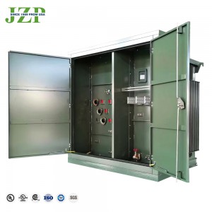 آف لوڊ اسٽينلیس سٹیل 12470Y/7200V کان 400/230V 2500 kva ٽي فيز پيڊ مائونٽ ٿيل ٽرانسفارمر