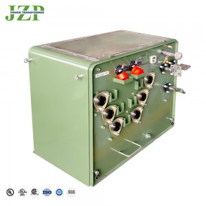 400 kva Pad-szerelt transzformátor 13800V/415V egyfázisú talapzatos transzformátor kültéri