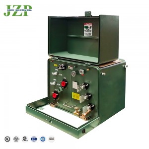 Biodegradable FR-3 Oil Filled KNAN 34500V to 416V 500 kva Single Phase Pad Mounted Transformer