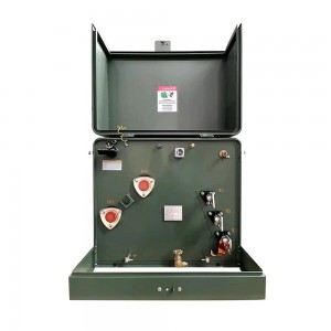 Jzp สแตนเลสตู้กันน้ำ 37.5kva 7200/12470v 120/240v เฟสเดียว Padmounted Transformer3