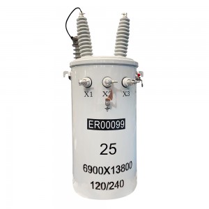 13.8kv 13.2kv 120v/240v Single Phase Step Up Pole Mounted Oil Immersed Power Transformer3