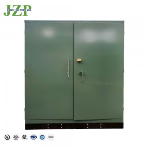 הזנת לולאה תלת פאזית חשמלית 300kva 4160Y/2400V עד 208/120V רפידה מותקנת שנאי כוח תלת פאזי