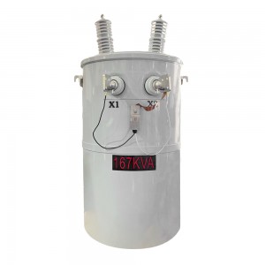 50kva Single Phase Pole Mounted Transformer Oil Pole Transform3