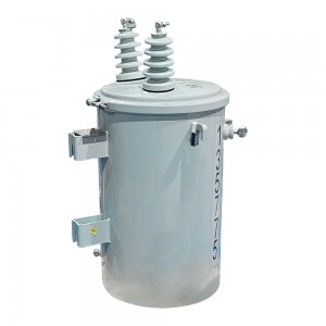 ANSI C57.12.31 Standard 2400V mpaka 400/230V 50 kva Single Phase Polemounted Transformer3