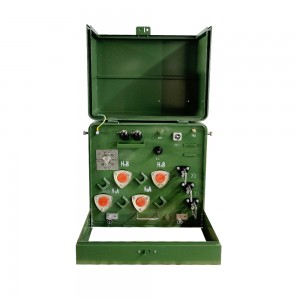 Avvolgimento in rame Jzp 250kva 500kva 24940v/14400v Distribuzione di energia elettrica monofase Pad Mount Transformer3