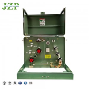 د عمده پلور بیه FR-3 مایع 14400V ته 400/230V 75 kva واحد فیز پیډ ماونټ شوي ټرانسفارمر