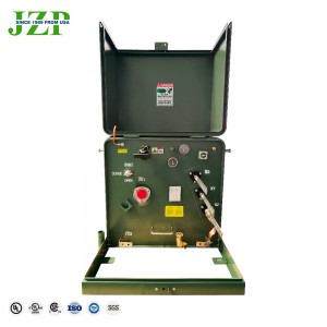 Melebihi IEEE Standard 15kva 25kva 37.5kva 13800V 120V Transformer Dilekap Pad Fasa Tunggal