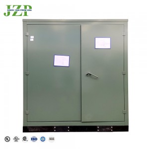 Fa'atau atu vevela 300 KVA 225KVA 12000V i le 208/120v 60HZ tolu vaega Pad Mauga Tufatufa Transformer