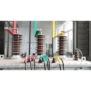 Jzp النحاس لف S11 250kva 6kv / 10kv / 11kv 0.4kv مخصص محول الطاقة المغمور بالزيت ثلاثي الطور 8