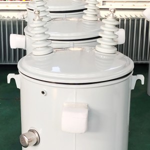 Uhlobo Oluvamile lwe-CSP 50kva 75KVA I-Copper Winding Single Phase Pole Mounted Transformer6